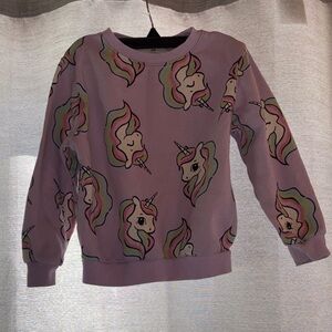 EUC H&M Pastel Unicorn Sweatshirt